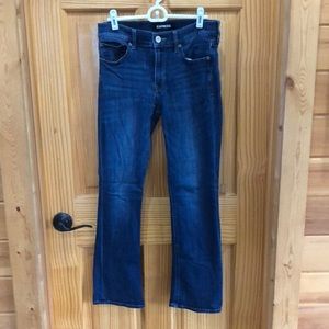 Women’s express barely boot cut jeans